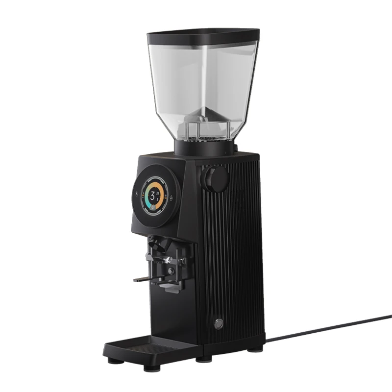 Professional Commercial Coffee Grinder Hotel Black Touch-screen Espresso Bean Grinder Electric Coffee Grinder Machine