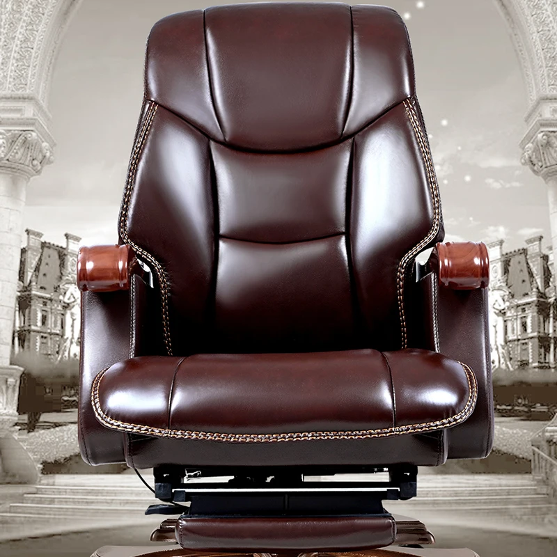 Massage Business Office Chair Computer Leather Design Ergonomic Office Chair Swivel Headrest Cadeiras De Escritorio Furniture