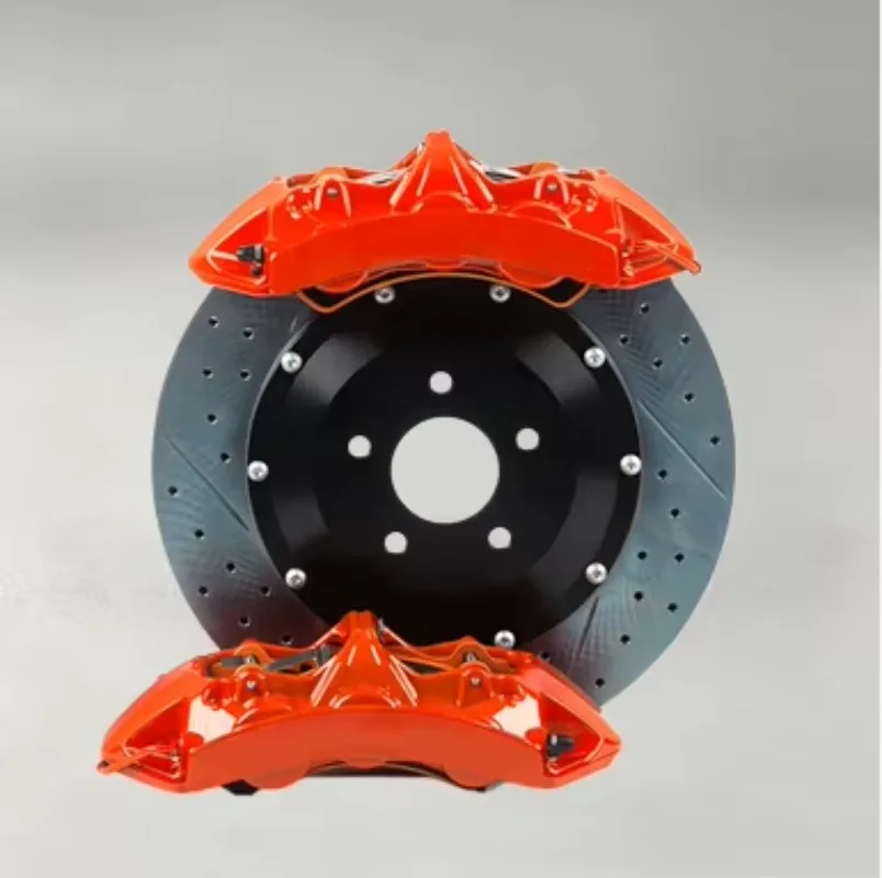 GT6 Big Brake Kit New 6 Piston Aluminium Calipers for F10/E39/E30/E46 VW Golf Mk4/Mk7/F87 with 1 Year Warranty