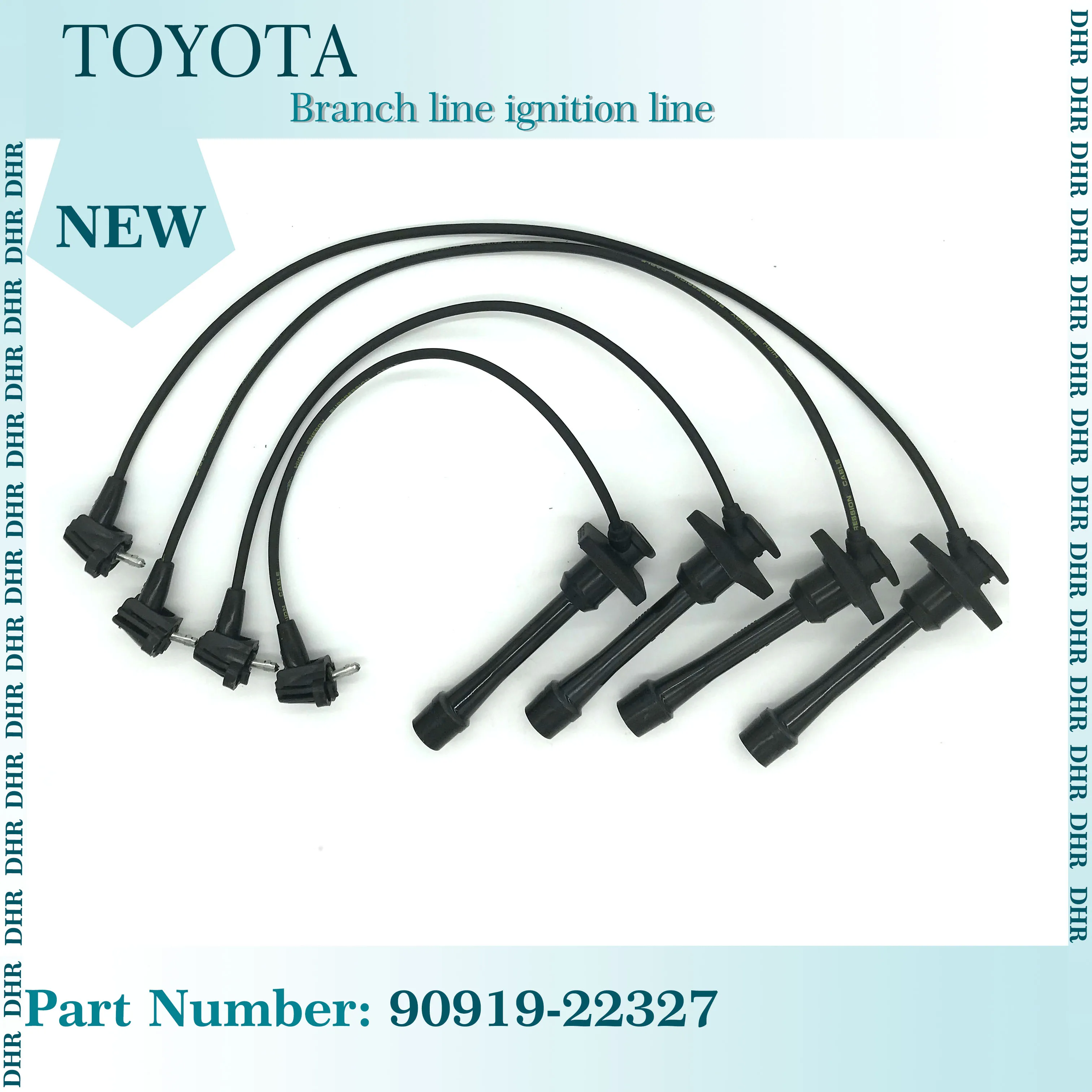 90919-22327 9091922327 For Toyota 8 A Corolla Car Wire High Pressure Wire Spark Plug Set Of Lines From