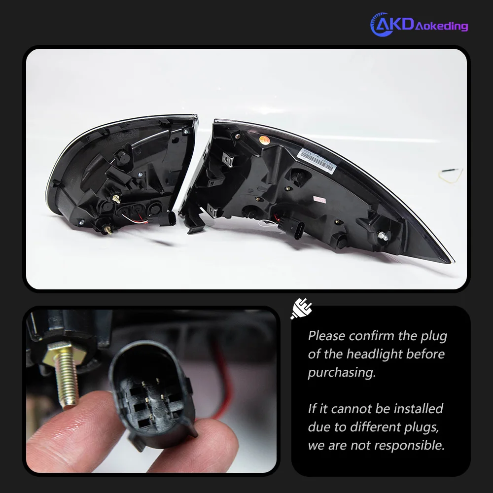 Światła samochodowe do Porsche 958 Cayenne LED Tail Lamp 2011-2014 Tail Light Signal Drl Rear Stop Brake Animation Automotive Accessory