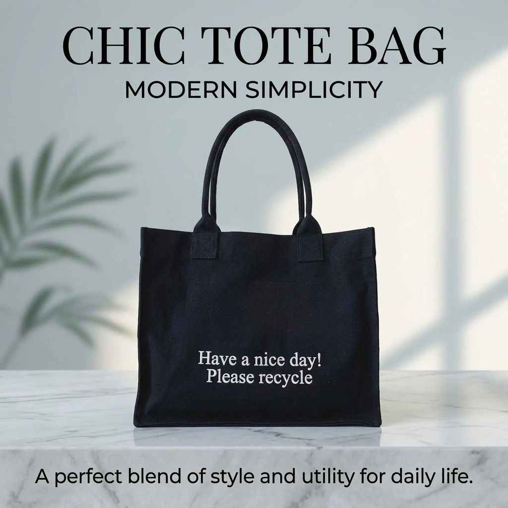 Nouveau Sac Fourre-tout en Toile Brodé Alphabet 2026 Grande Capacité, Sac de Courses Polyvalent pour Trajet Quotidien, Sac à Main à Bandoulière Unique