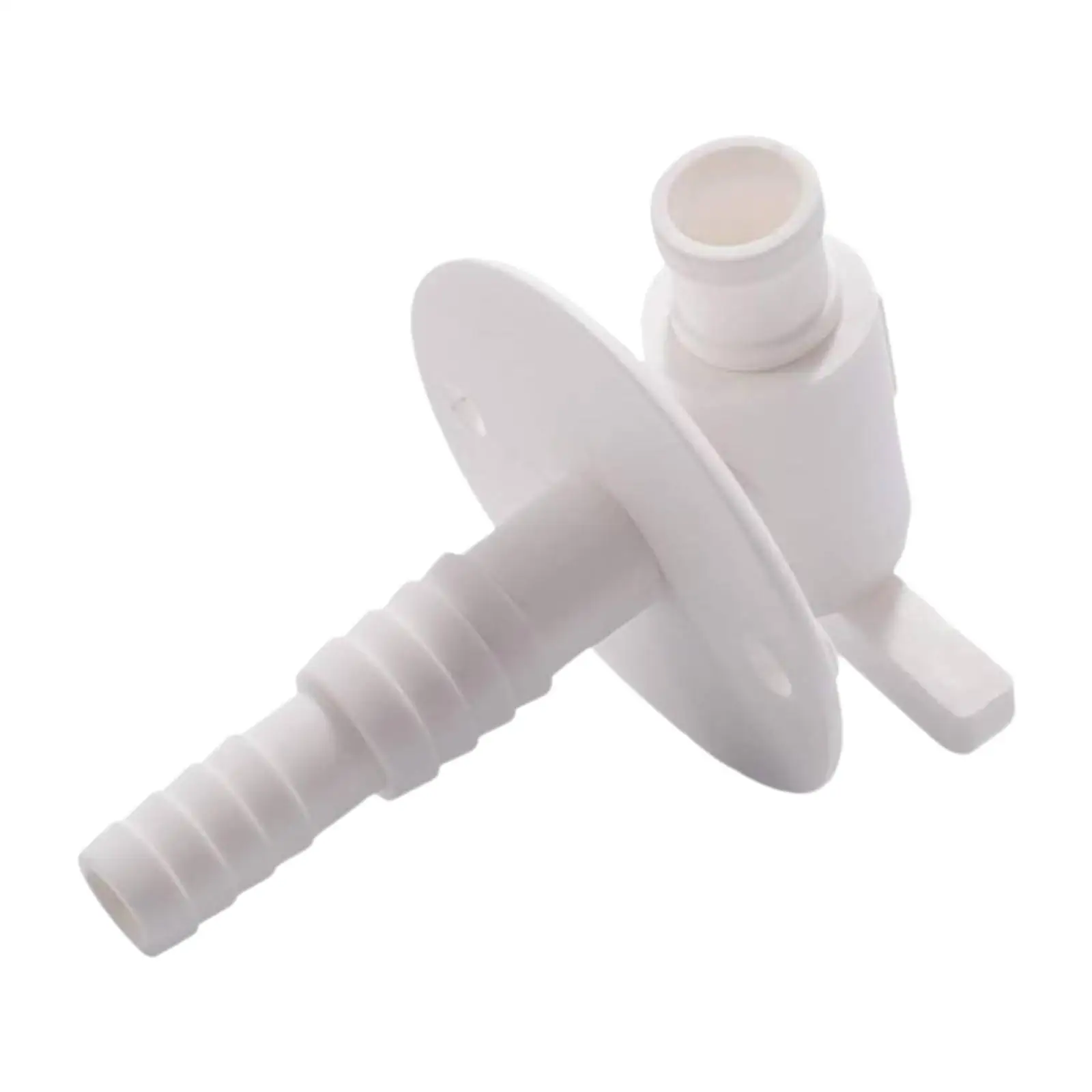 RV Water Tank Drain Valve Replace Parts Attachment Professional Sturdy White