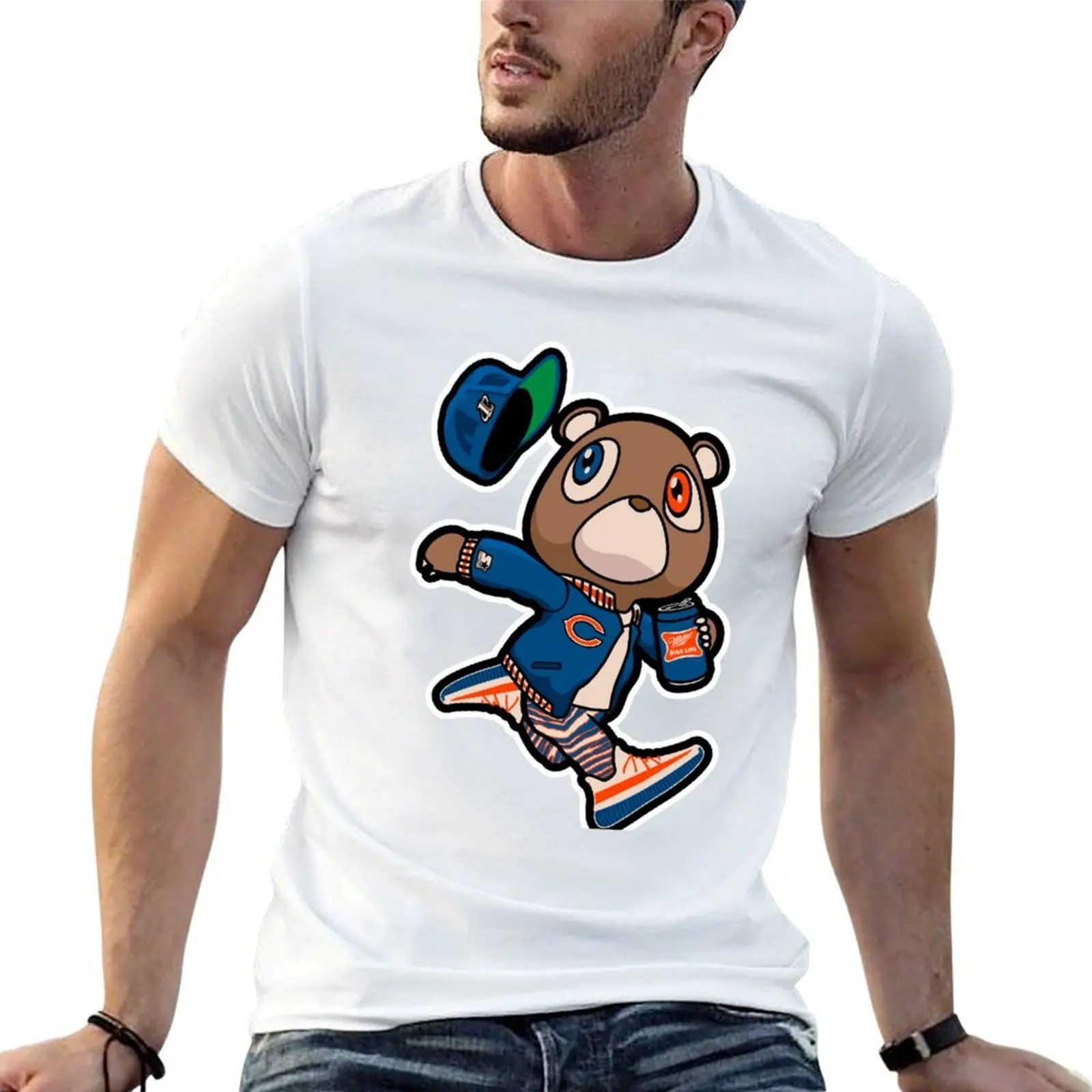 

shirts men for West Classic Chicago man t Dropout man Graduation shirts graphic t Vintage T-Shirt Copy Bear Kanye
