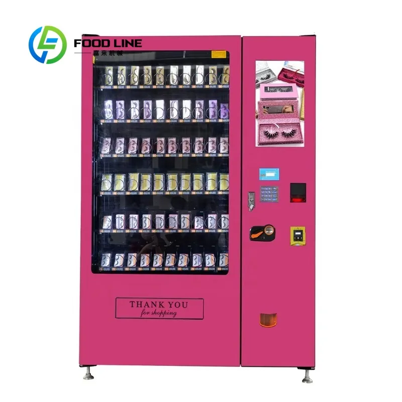 Customized OEM High Quality Luxury Beauty Vending Machine Cashless Coin Operated Self Service Equipment Cosmetic Vending Machine