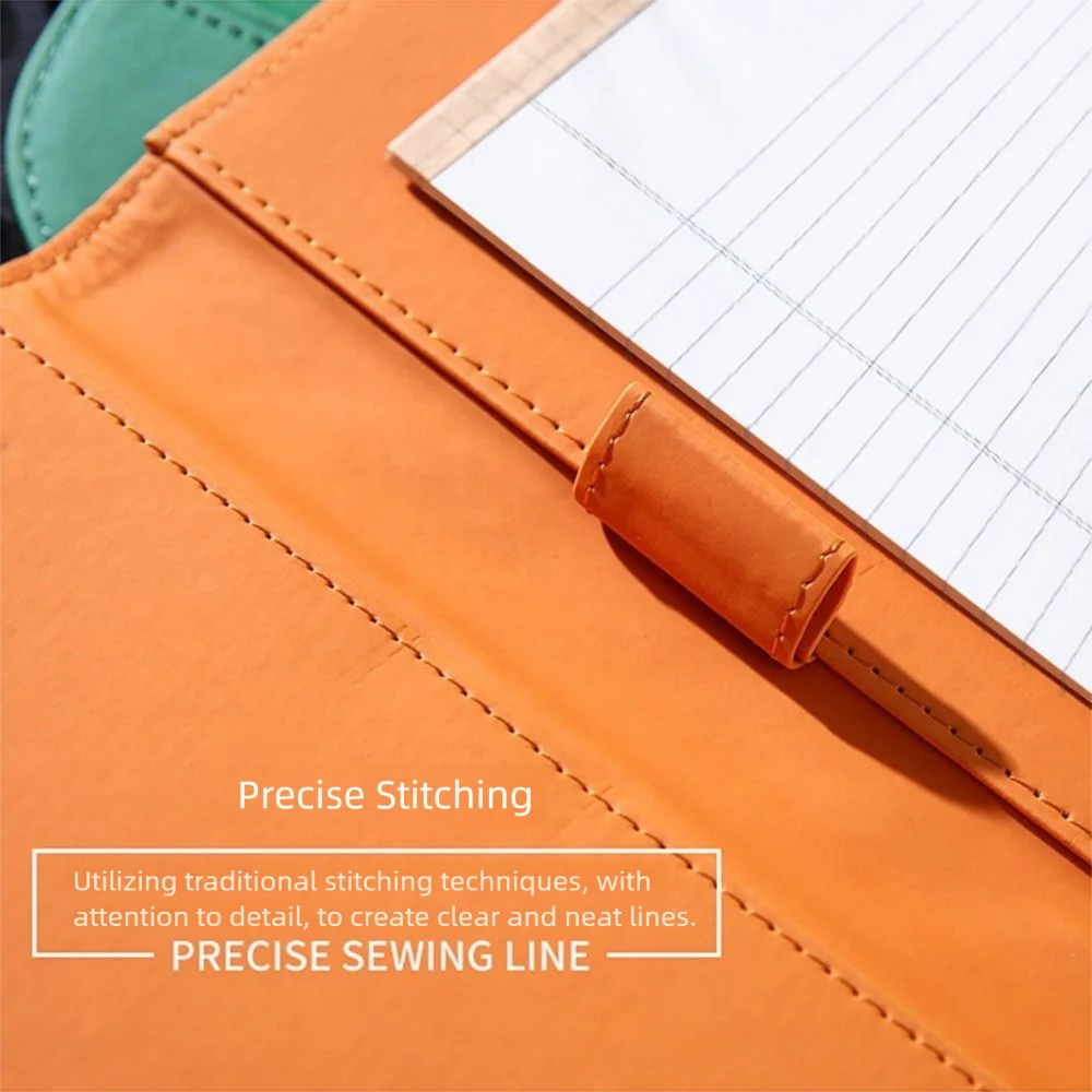 With Cover A4 File Folder Clipboard Metal Board Clip Waterproof Over Flip File Writing Pad Non-slip Multifunctional