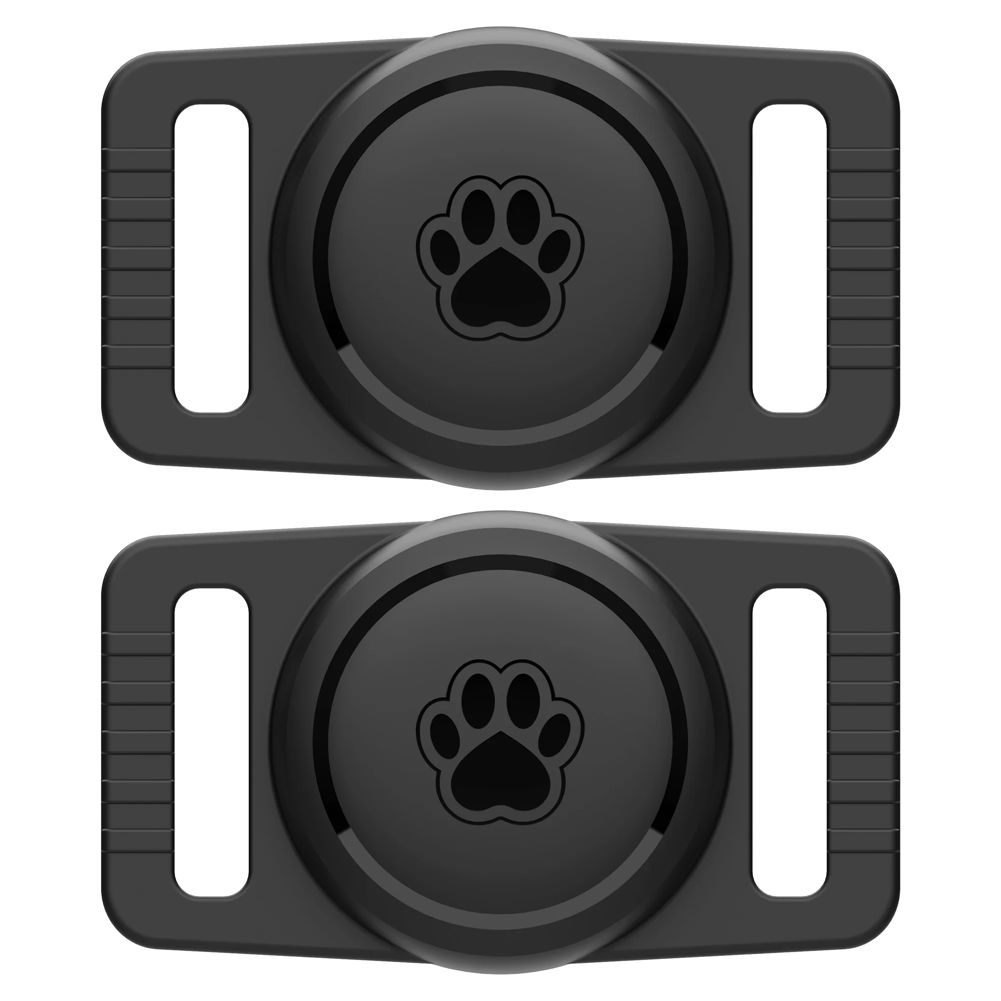 Silicone Airtag Dog Collar Holder for Apple AirTag Case Waterproof cat Collar Holder Tear-Resista Air Tag Case GPS Tracker Cover