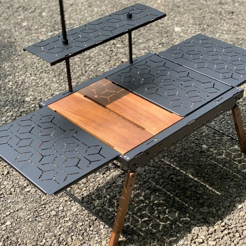 

Outdoor Camping IGT Table Multifunctional DIY Aluminum Alloy Table Outdoor Portable Ultra Light Folding Table Accessories