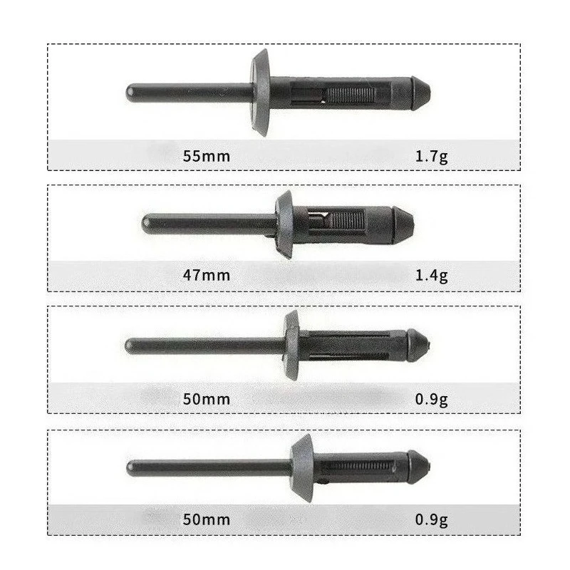 Plastic Rivet Gun Set Multifunctional Poly Rivet Gun Quick Set For Fastening Door Panels  Automotive