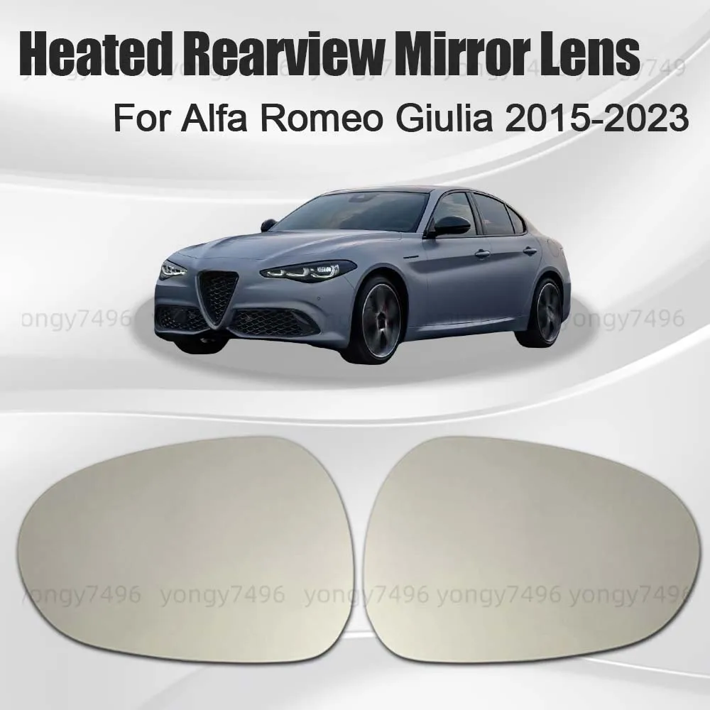 

Car Wide Angle Heated Rearview Mirror Lens For Alfa Romeo Giulia 2015 2016 2017 2018 2019 2020 2021 2022 2023 Cars Accessories
