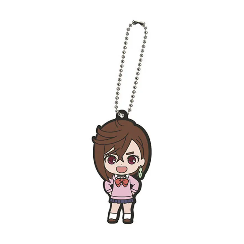 Authentic Bandai Gashapon Dandadan Momoyo Ayase White Bird Rubber Charm Keychain Anime Figure Gift For Bag Purse Kid Toy Gifts - view 3