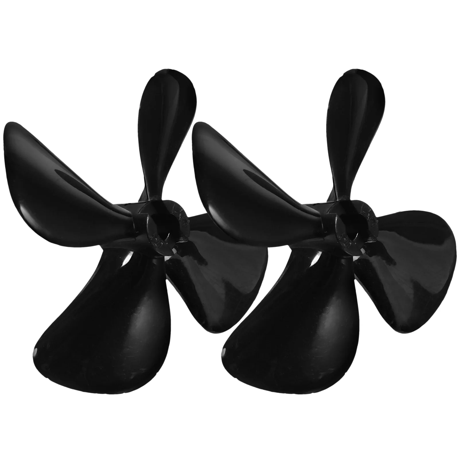 Four Blade Propeller for DIY Boat Supplies Rc Part Repairing Tool Screw with Pole Parts Plastic Supply