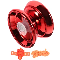 Yo-yo Plaything Alloy Yo-yos for Beginner Balls Toys Alloy Entry Type Shaft Plastic Unresponsive Professional Interesting Toy