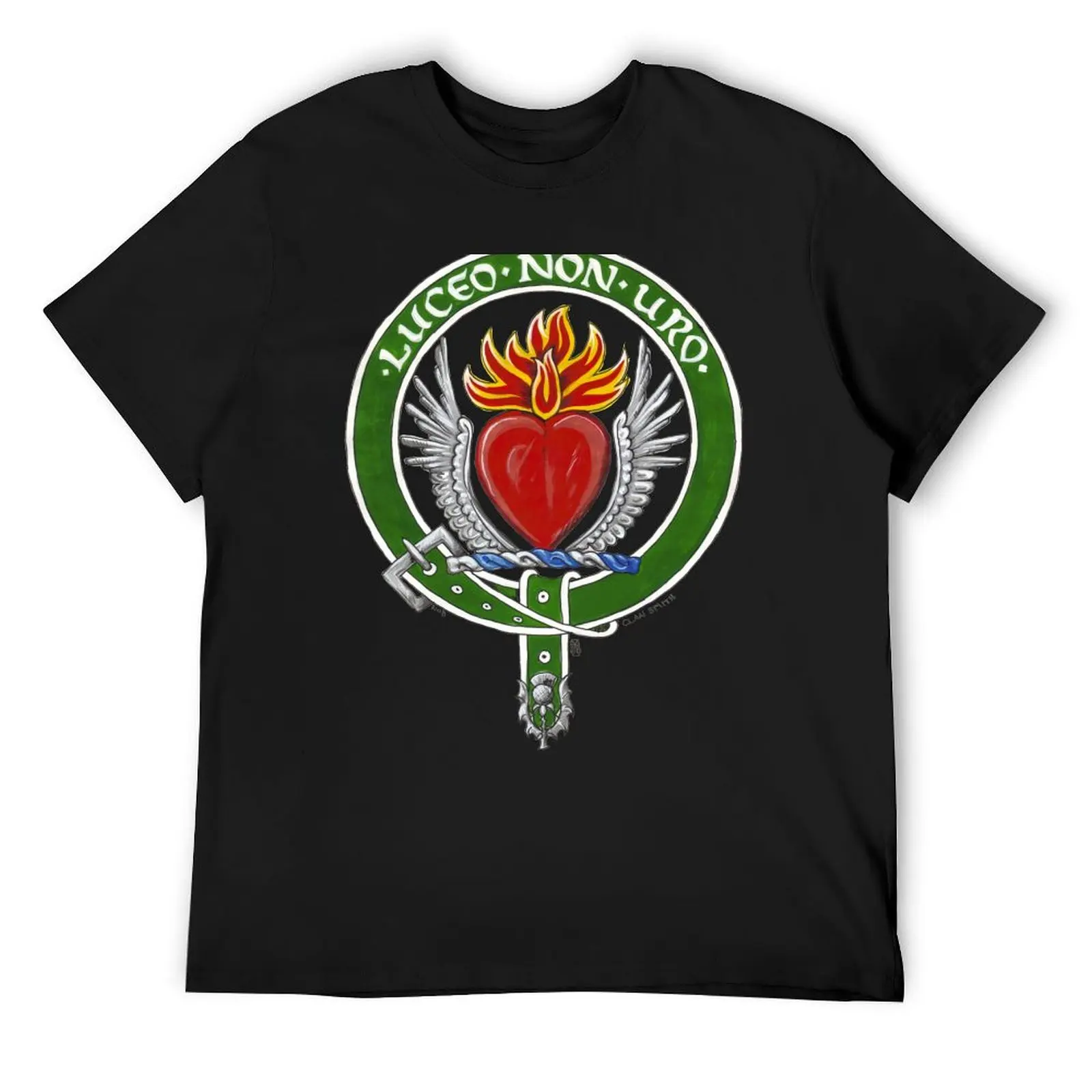 

Clan Smith Scottish Crest T-Shirt tops quick-drying plus sizes mens graphic t-shirts big and tall