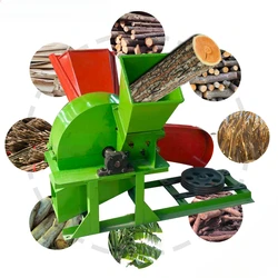 garden wood waste crusher organic shredder