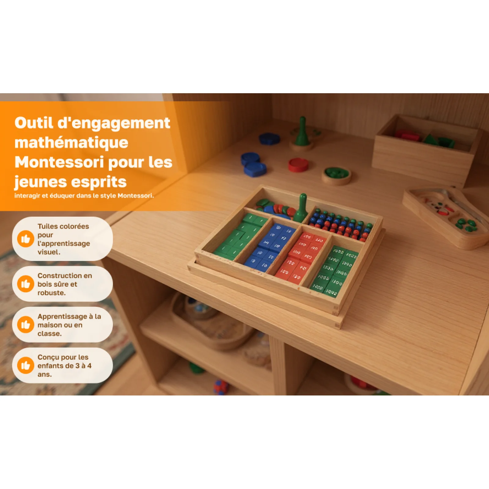 

Игра Монтессори, развивающие игрушки для детей 3-6 лет, дошкольный инструмент