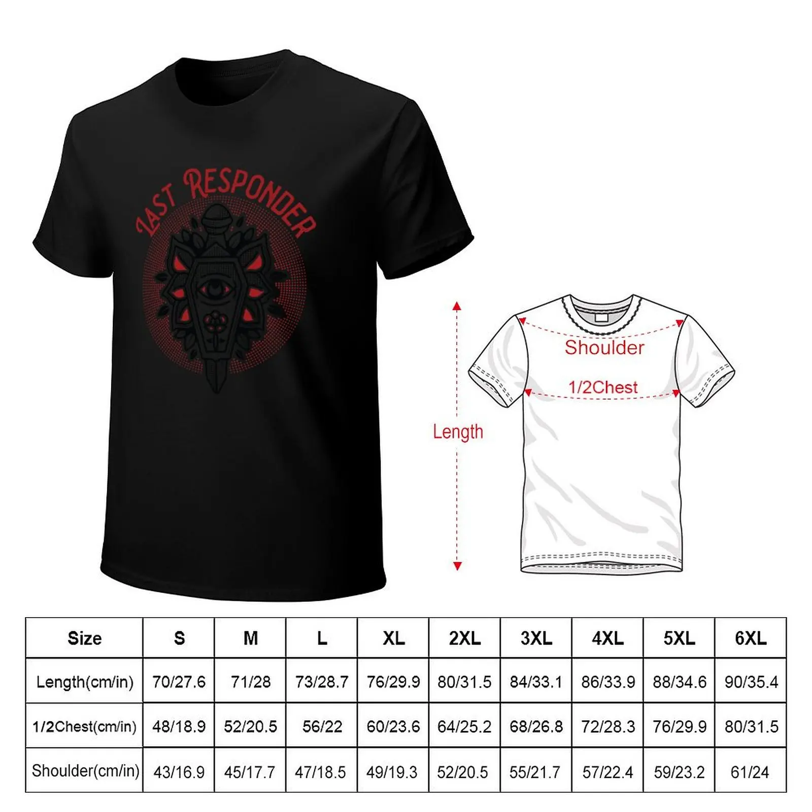 Last Responder T-Shirt Breathable Mesh Panel T-Shirt