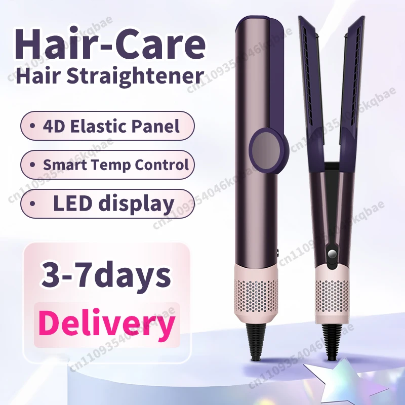 Herramienta Profesional para el Cuidado y Peinado del Cabello, Plancha y Secador de Pelo, Plancha de Calor con Iones Negativos, Secador de Pelo Doméstico