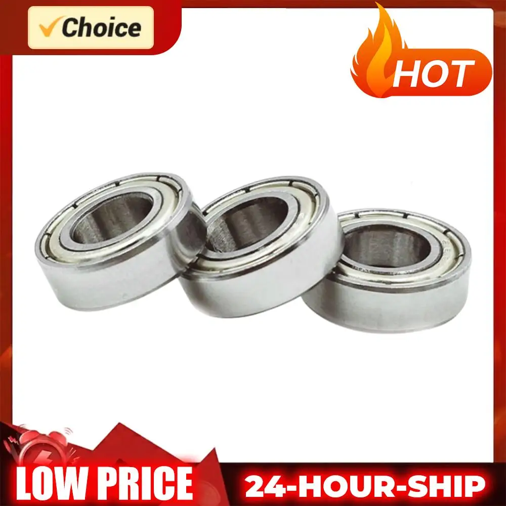 10pcs Carbon Steel Bearings Double Shielded Double Metal Seal Bearings Heavy Load High Carbon Steel Bearing 3D Printer Parts