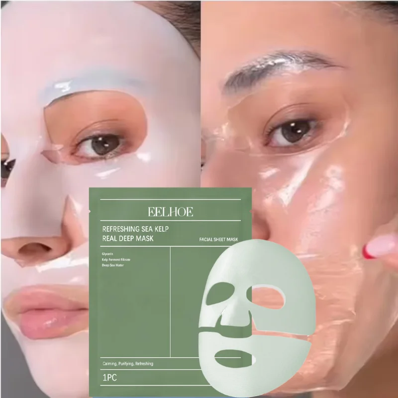 1/5/10pcs Bio Collagen Brightening Mask Deep Hydrating Shrink Pore Overnight Mask Gentle Moisturizing Refreshing Face Skin Care