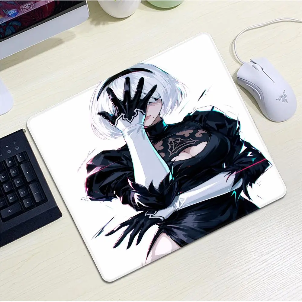 Adventure game Nier Automatas Gaming Mouse Pad XS Small Mousepad For PC Gamer Desktop Decoration Office Mouse Mat Deskmat Rug