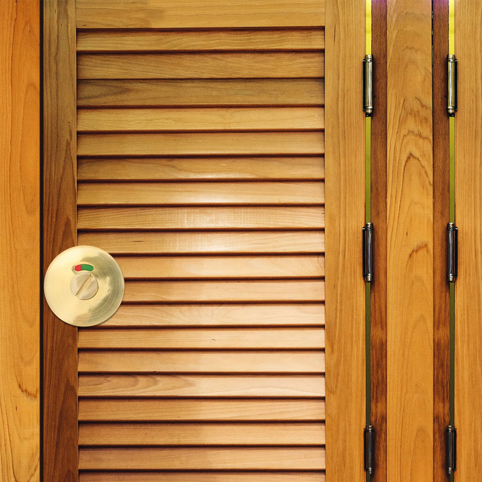 Zinc Alloy Public Toilet Indicator Lock Privacy Door Lock for Restroom Partition Easy Installation Bathroom Locks for Doors