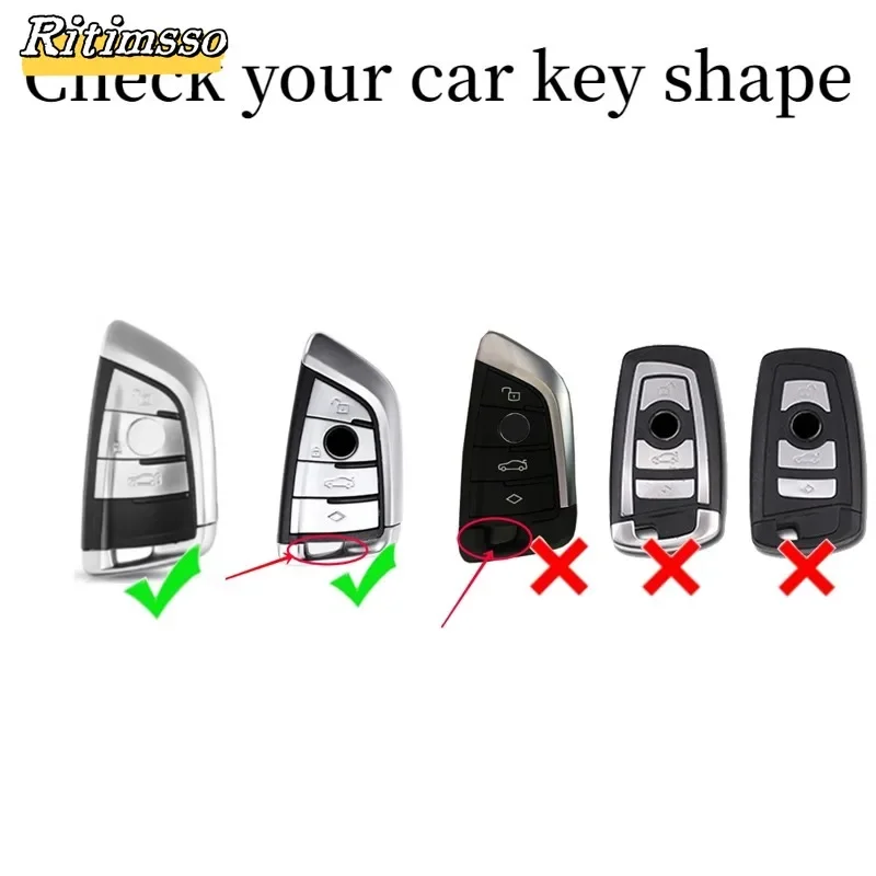 Soft Tpu Car Remote Key Case Cover Shell for BMW X1 X3 X5 X6 X7 G20 G30 G01 G02 G05 G11 G32 1 3 5 7 Series Accessories