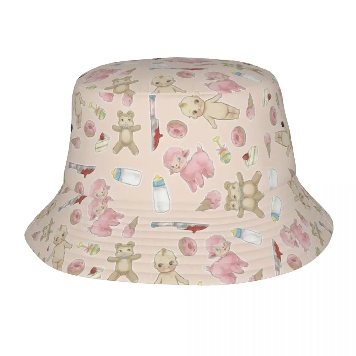 Melanie Martinez Cry Bucket Hats Getaway Headwear Accessories Music Singer Fishing Hat for Camping Woman Session Hat