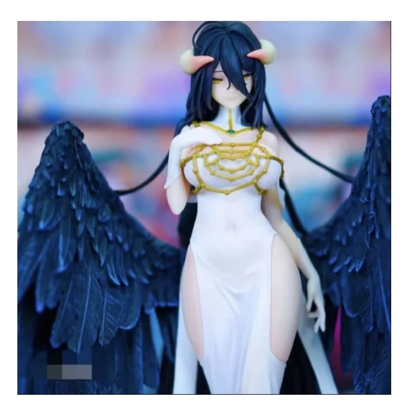 

In Stock Sister Albedo Action Figurestanding Pvc Statue Home, Desktop Ornament Decor For Anime Fans And Men'S Collectibles