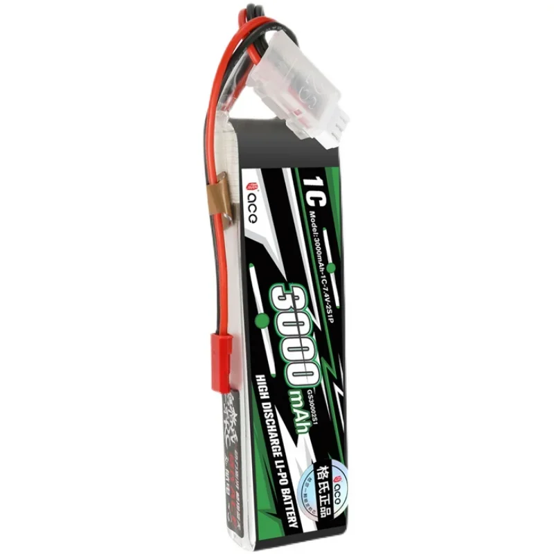 Gens ACE リポバッテリー 2S 7.4V 2400mAh 3000mAh 3600mAh 5000mAh 1C Futaba+JEHR プラグ FPV RC ドローン用 高容量 長寿命
