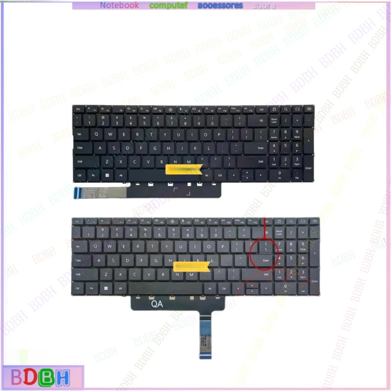 ZQ  Keyboard for HUAWEI Matebook D16 D14 RLEF-16 RLEFG-16 MCLG-16 MCLF-16 MCLF-08 MCLF-X MCLEF-X MCLG-X Notebook