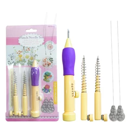 Functional Home Stamping Pen Embroidery Fine Flower Handmade Needle Needlework Traditional Weaving Convenience