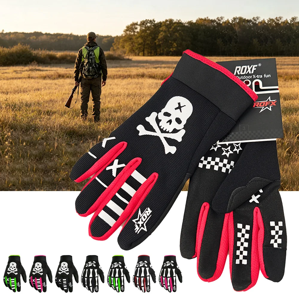Men Women Full‑Finger Hunting Gloves Comfort Flexible For Hunting Camping Hiking Equestrian Baseball Outdoor Activities