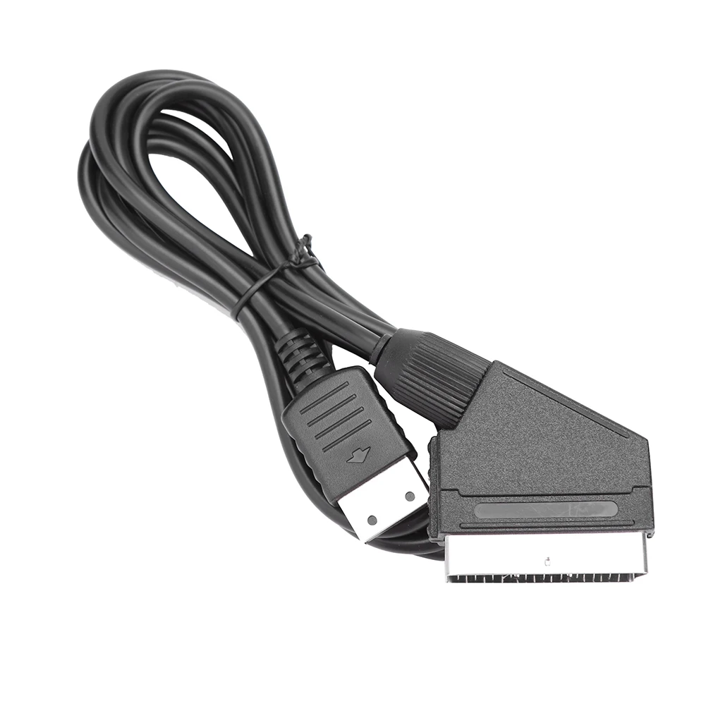 VGA RCA Audio Cable Cord 1.8m/6ft Scart Cable Replacement Image Definition Improvement for  Dreamcast DC