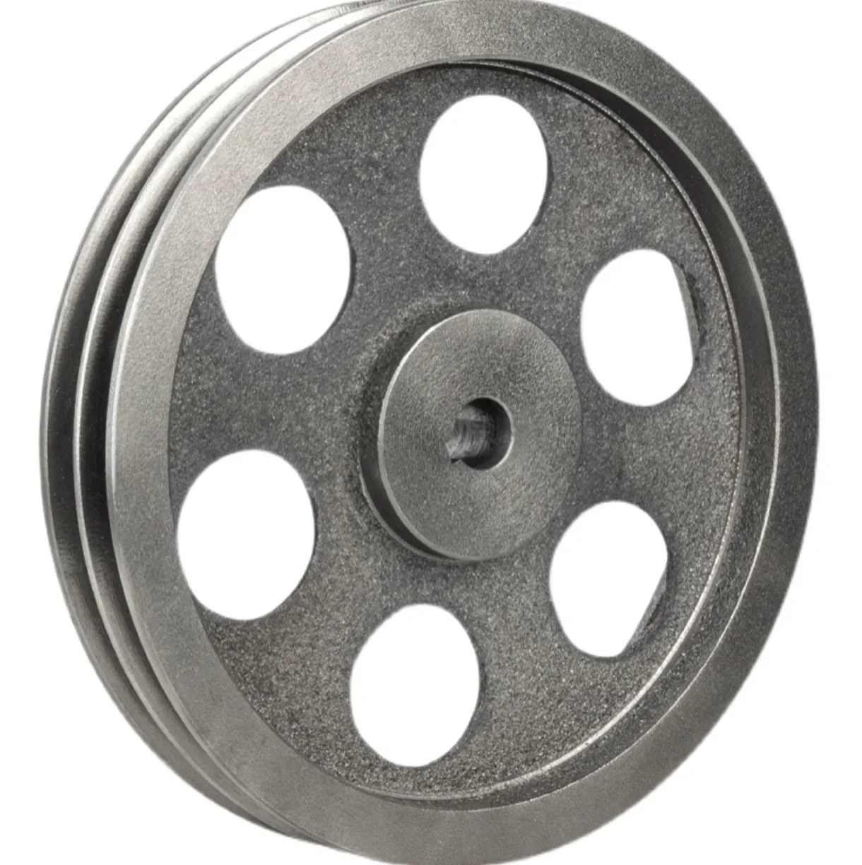 yesOD:300mm 2B-Item National Standard Belt Pulley Double-Groove Hollow Cast Iron Motor Wheel Diesel Engine V-belt Pulley