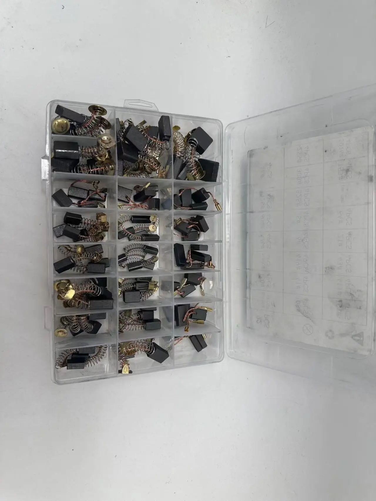 92 Stück Motor-Kohlebürsten, 23 Verschiedene Größen von Kohlebürsten zum Austausch und zur Reparatur von Elektrowerkzeugteilen – Detail 5