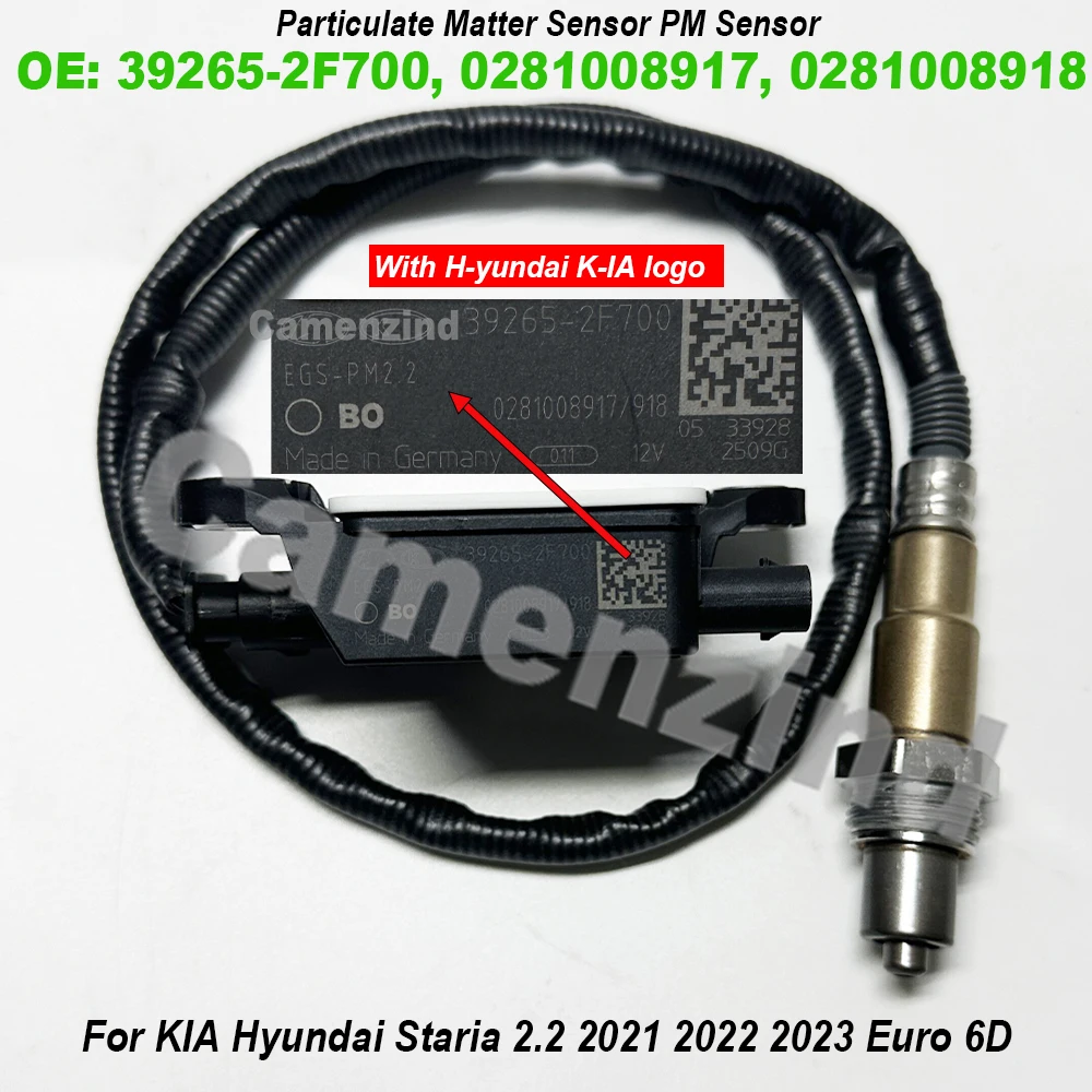

New 39265-2F700 392652F700 Particulate Matter PM Sensor 0281008917 0281008918 for KIA Hyundai Staria 2.2 2021 2022 2023 Euro 6D