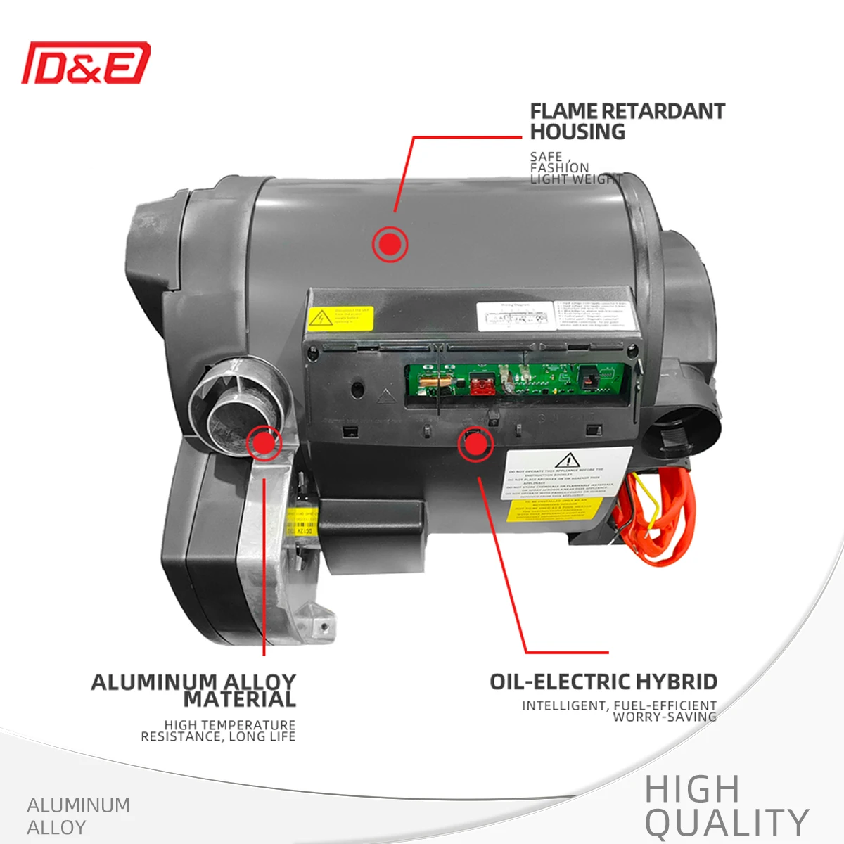 5KW 8KW 12V 24v Diesel Water Heater Coolant Liquid Parking Heater For Electric Car