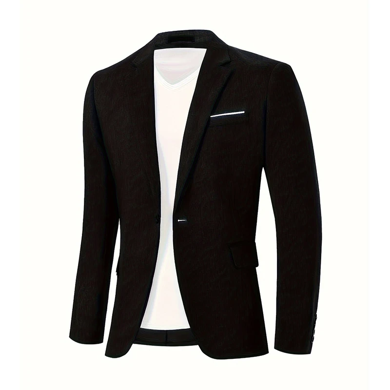 

Men's Suits Men's Casual Summer Blazer Lightweight Single Breasted Jacket Men's Blazer Wedding Office Outdoor Occasions Blazers