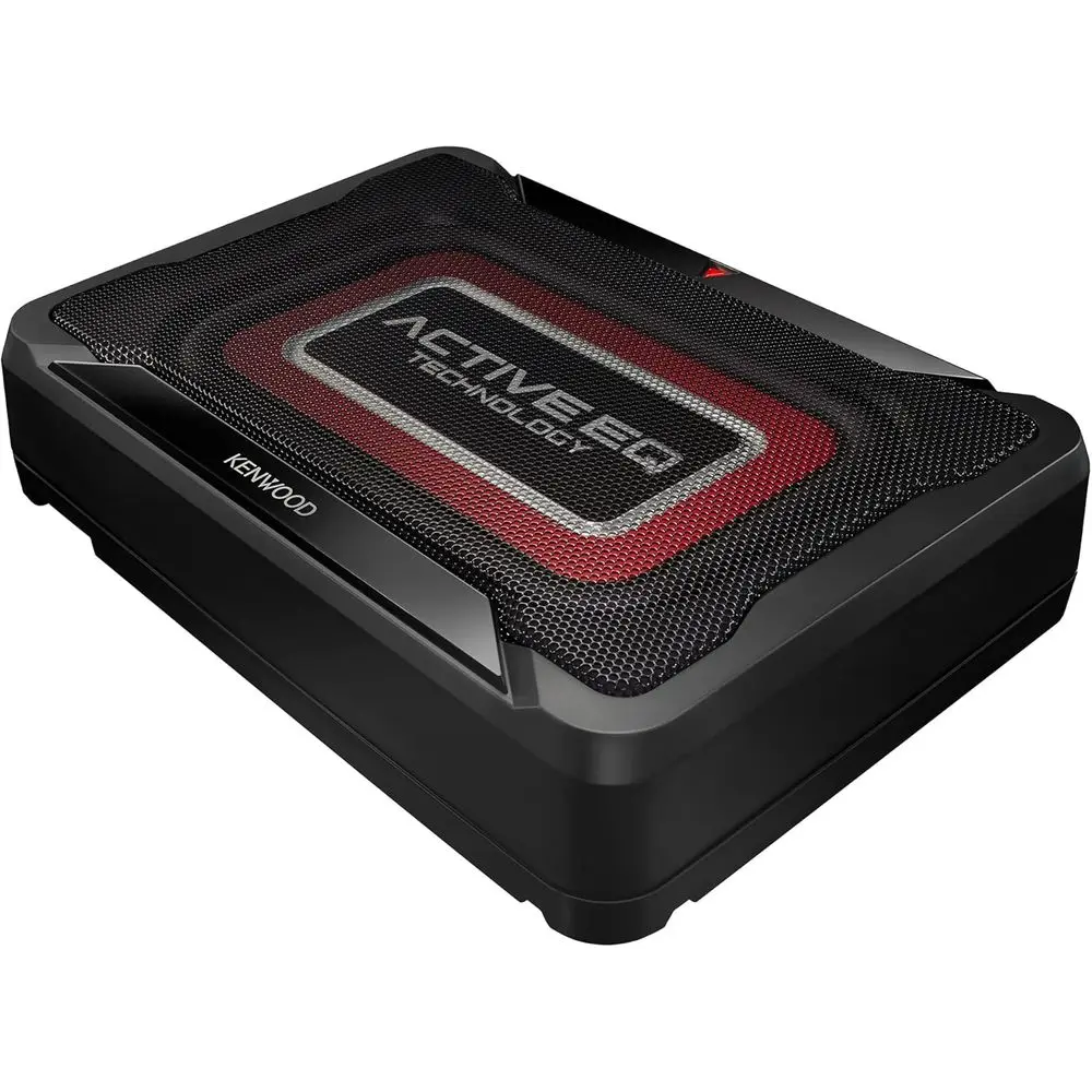 

KSC-PSW7EQ Active Compact Subwooer with Active EQ (160 Watt Output Power, Class-D Ampliier, Aluminium Housing, Cable Remote Cont