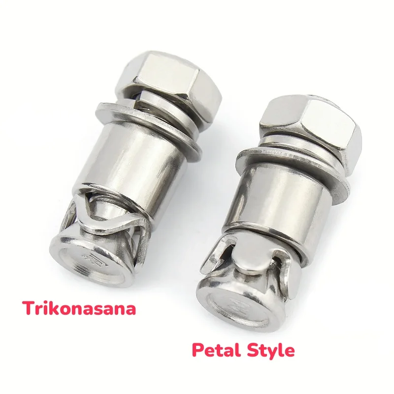 M6 M8 304 Stainless Steel Impact Back Bolt Expansion Nail Marble Ceramic Curtain Wall Accessory Bolts