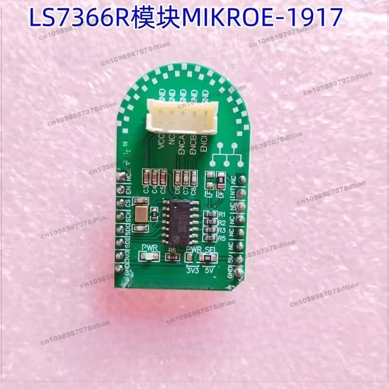 LS7366R Module for MIKROE-1917 Development Board, Interface Calculator, Counter