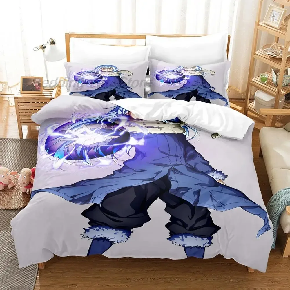 That Time I Got Reincarnated as a Slime Bedding Set Single Twin Full Queen King Size Bed Set Aldult Kids 3D Print Anime Cartoon