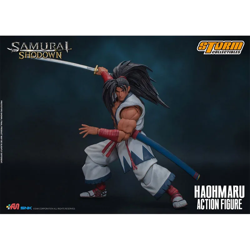 In Stock Original Storm Toys Samurai Shodown: Haohmaru - Storm Collectibles 1/12 Action Figure  Model Toy Gift for This
