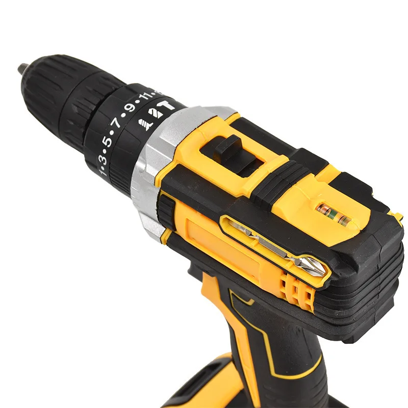 

Multifunctional lithium battery drill screwdriver set, charging hand electric drill, impact drill household