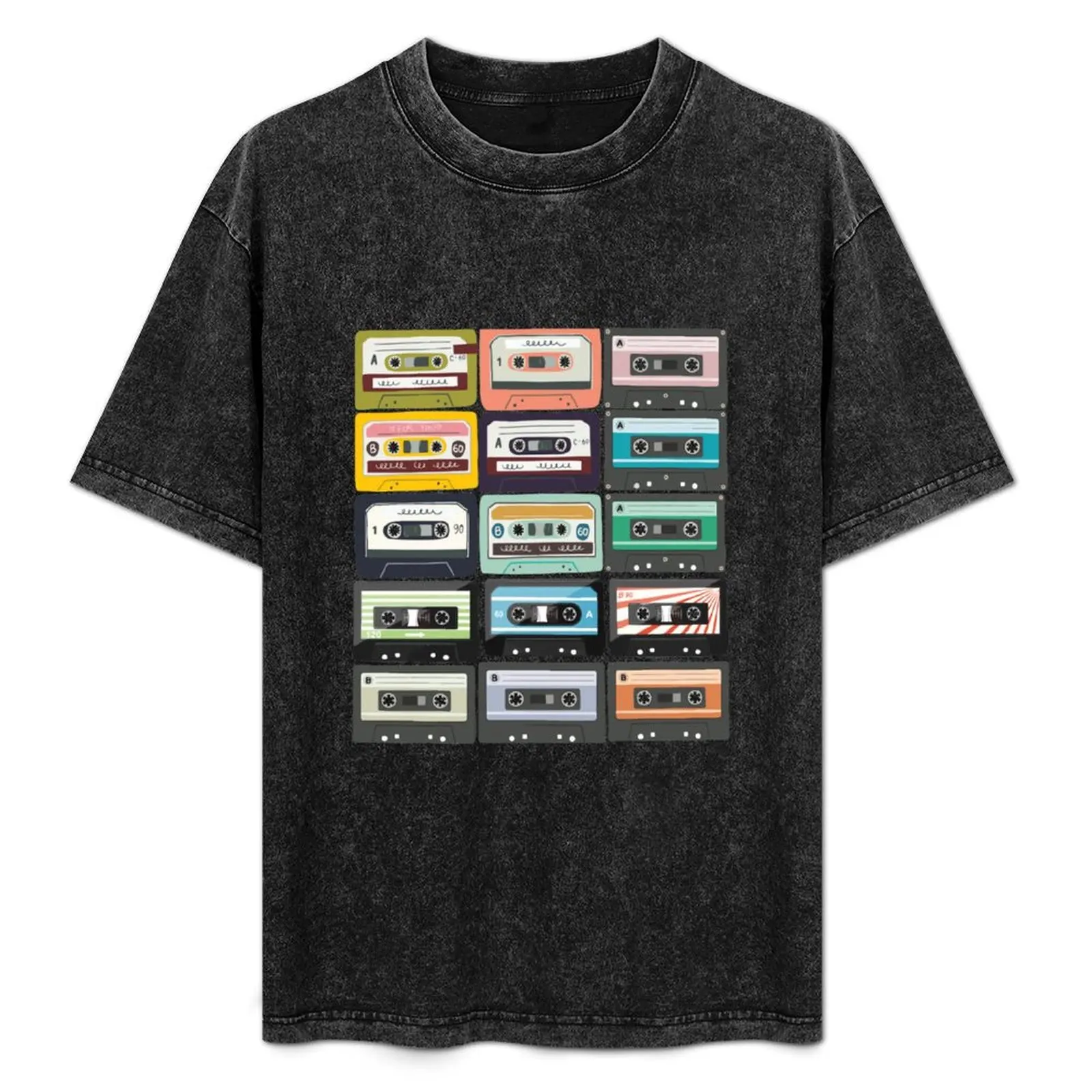

Casette Tape Mixtape Retro product T-Shirt quick drying quick-drying baggy shirts clothes for men
