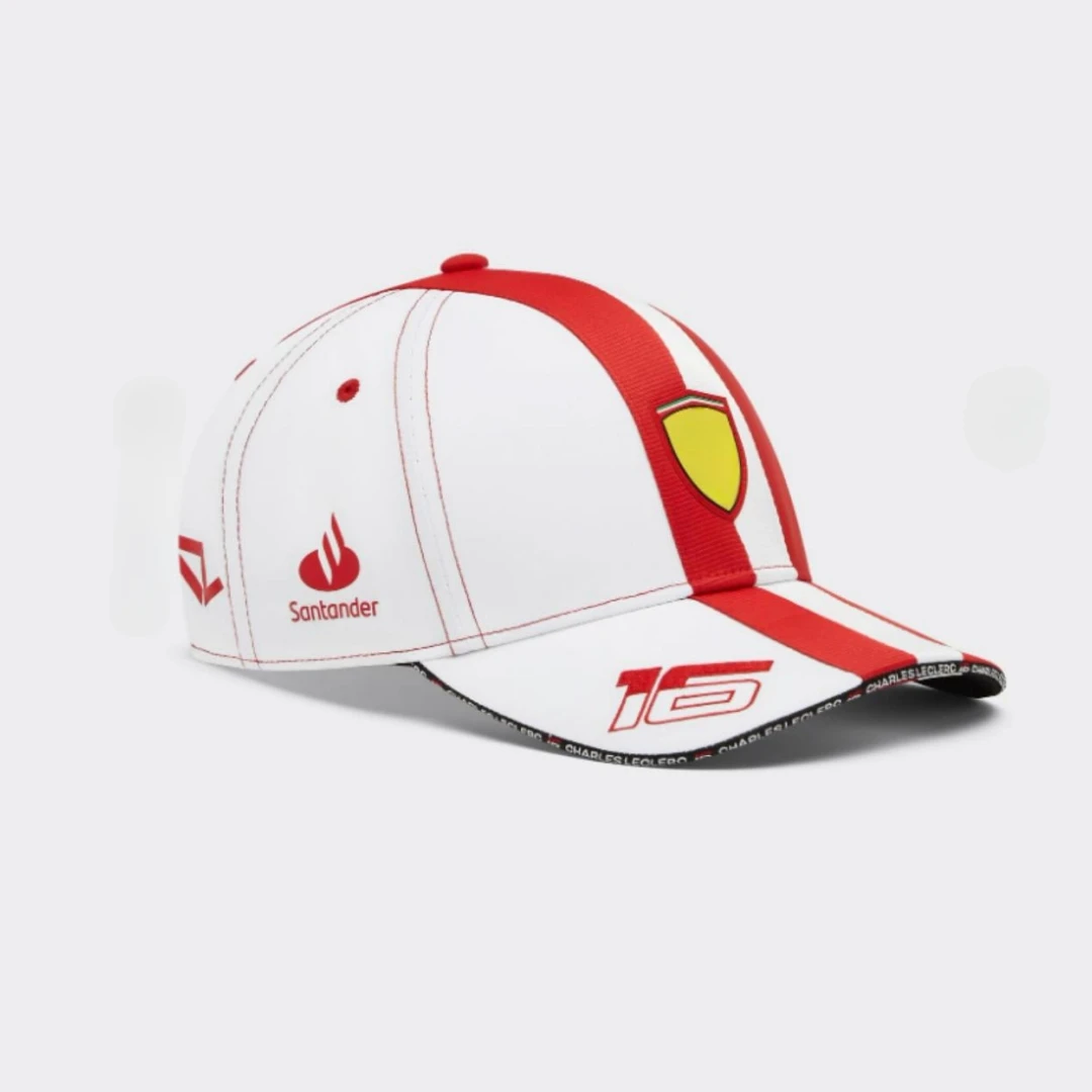 Scuderia F1 2024 Monaco GP Monza GP Charles Leclerc Driver Cap Formula One Carlos Sainz Spain GP Baseball Hat