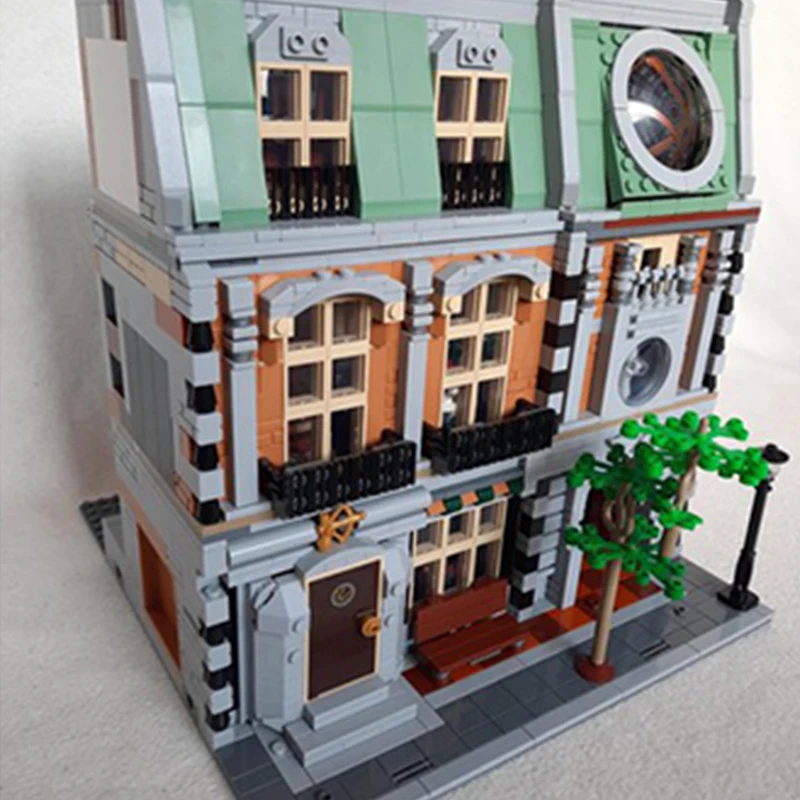 2713 قطعة MOC Greentumes Grocorumes غريب الأطوار لتقوم بها بنفسك نموذج اللبنات ألعاب عيد ميلاد هدية