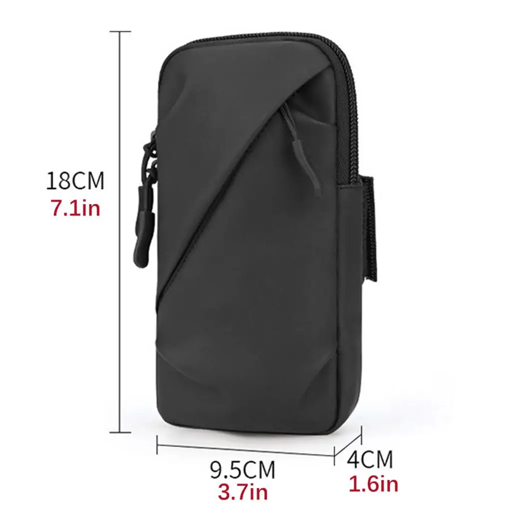 الهاتف المحمول الذراع حقيبة المشي لمسافات طويلة السفر الجري الركض قابل للتعديل كيس التخزين اللياقة البدنية تجريب حامل الهاتف المحمول