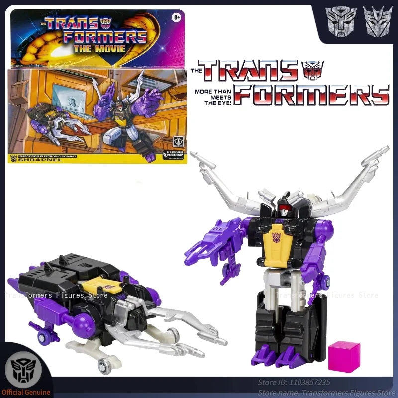 متوفر محول الأصلي طبق الاصل G1-SHRAPNEL فيلم الكرتون عمل الشكل أنيمي المنقولة روبوت نموذج استوديو ألعاب ترفيهية الهدايا